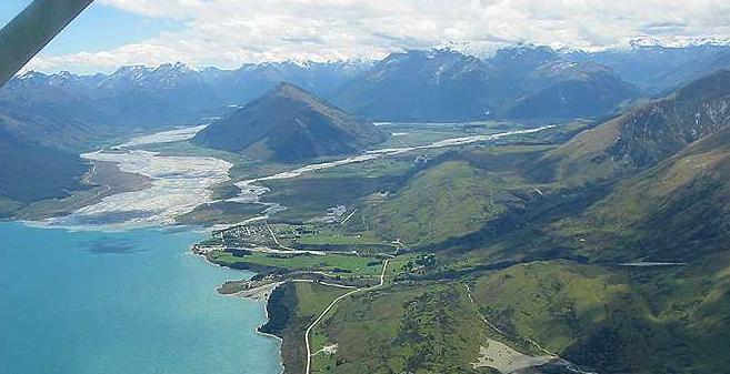 Glenorchy Township and the Dart River