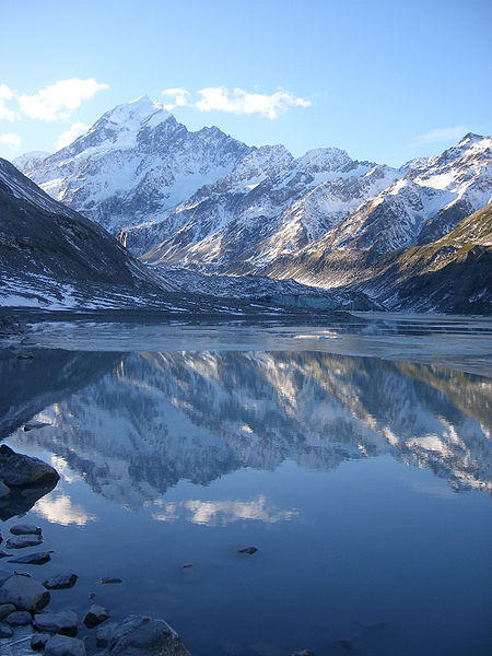 Aoraki/Mt Cook and the Tasman Glacier