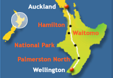 Auckland To Wellington Train Route Map New Zealand Train Services - Auckland To Wellington To Auckland Train  Service